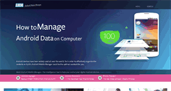 Desktop Screenshot of android-mobile-manager.com